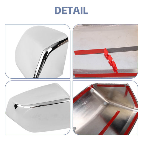 For 2020+ Chevy Suburban/Silverado EV/GMC Sierra EV Rearview Side Mirror Cover Caps