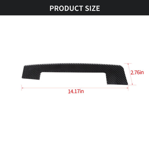 Dashboard Frame Cover Trim Decor Stickers For Dodge RAM 2010-2015 Carbon Fiber Accessories | CheroCar