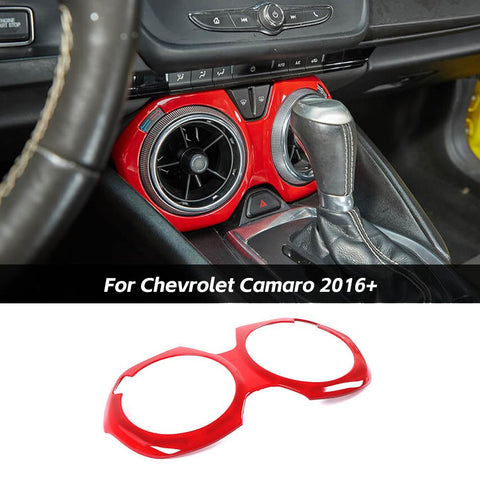 Central Control Air Condition Panel Trim For Chevrolet Camaro 2016+ Accessories | CheroCar