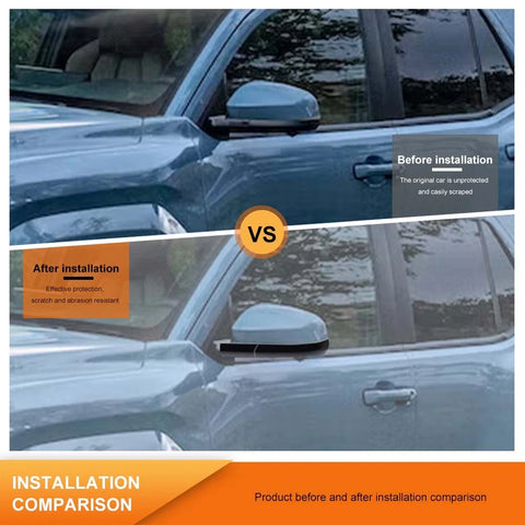 For 2024+ 4Runner Side Door Rearview Mirror Base Decor Cover Trim