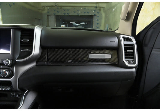 For 2018+ Dodge RAM Interior Center Console Panel Trim Decor Sticker Cover (4 pcs)