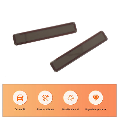 For 2024+ 4Runner Smoked Black Front Fog Light Lamp Cover Trim