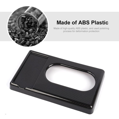 For 2021+ Ford F150/F250/F350/F450 Front Center Console Cup Holder Cover Trim