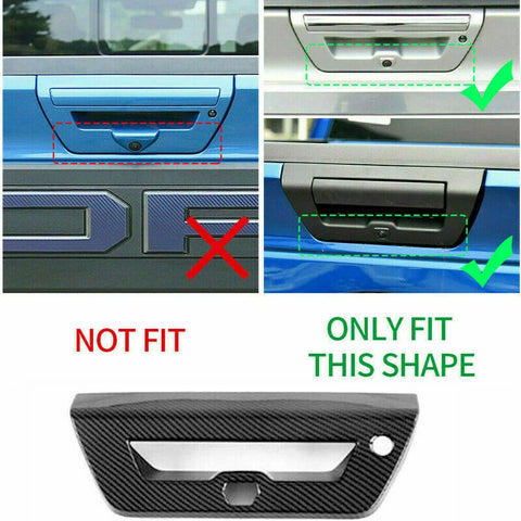For 2015-2020 FordF150 Rear Tailgate Door Handle Bowl Cover Trim Decor Suitable For Cameras