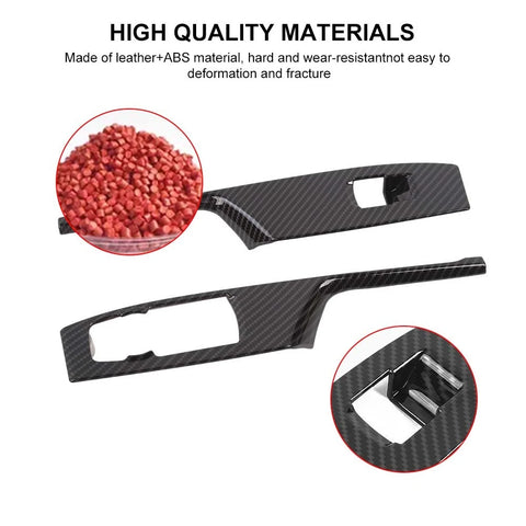 For 2016+ Chevy Camaro Window Lift Switch Button Panel Cover Trim