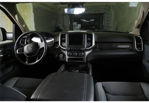 For 2018+ Dodge RAM Interior Center Console Panel Trim Decor Sticker Cover