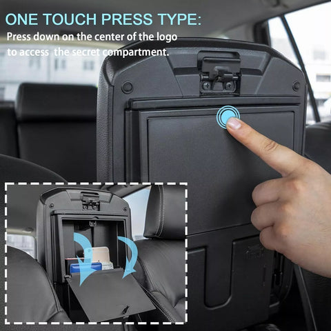 For 2010-2023 Toyota 4Runner Armrest Hidden Storage Box Organizer Secret Compartment