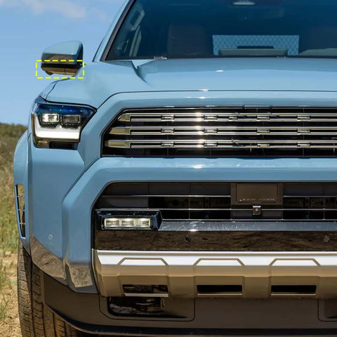 For 2024+ 4Runner Side Door Rearview Mirror Base Decor Cover Trim