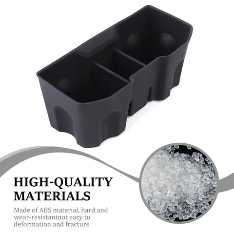 For 2024+ 4Runner Front Rear Drink Cup Holder Inserts Storage Box