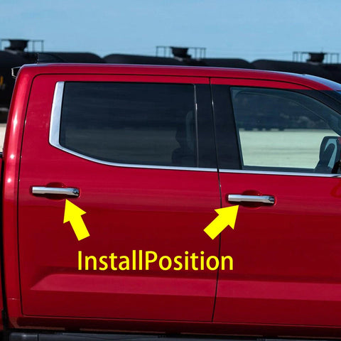 For 2024+ 4Runner Car Door Handle Protective Cover Trim