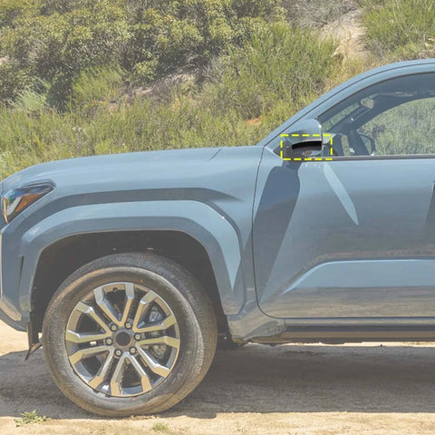 For 2024+ 4Runner Side Door Rearview Mirror Base Decor Cover Trim