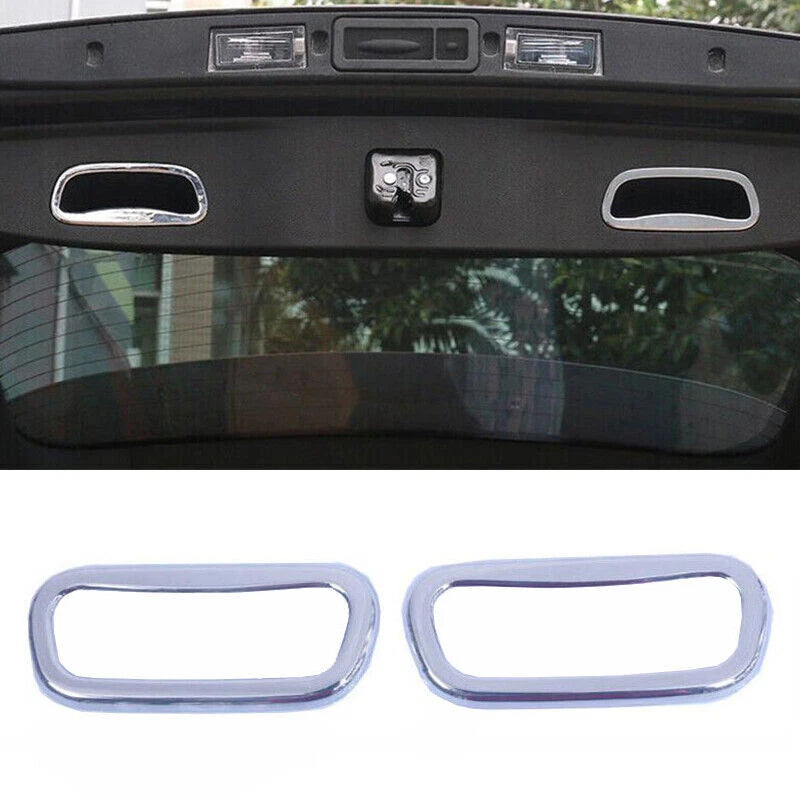 For 2011+ Dodge Durango Interior Rear Tailgate Door Handle Cover Trim (2 pcs)