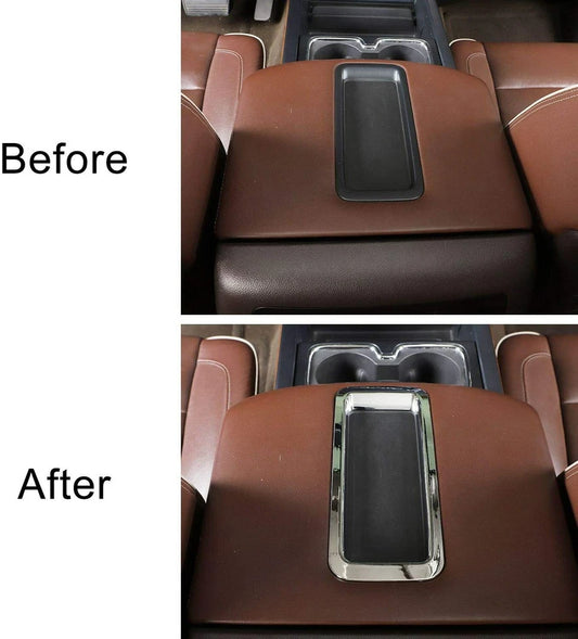 For 2014-2018 Chevy Silverado 1500/GMC Sierra/Suburban Armrest Box Storage Box Cover Trim