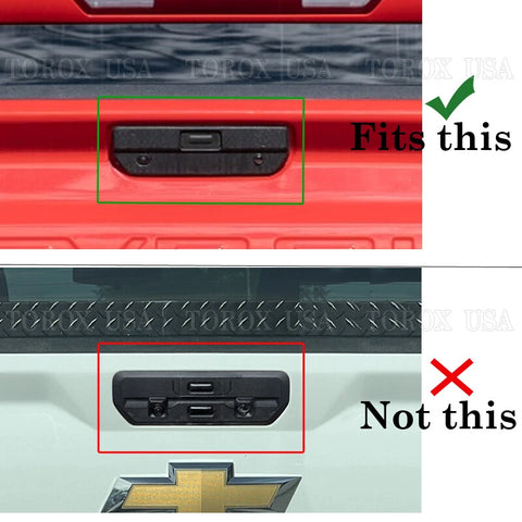 For 2019+ Chevy Silverado 1500/GMC-SIERRA 1500 Tailgate Handle Decoration Cover Trim