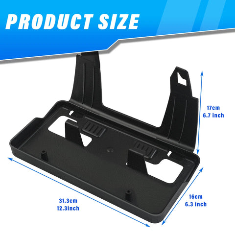 For 2023 Ford F250/F350/F450/F550 Front License Plate Bracket Holder