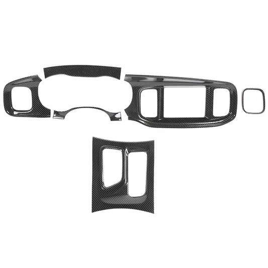 for 2015+ Dodge Charger 8.4 Inches Screen Console Dashboard Gear Shift Box Cover Trim