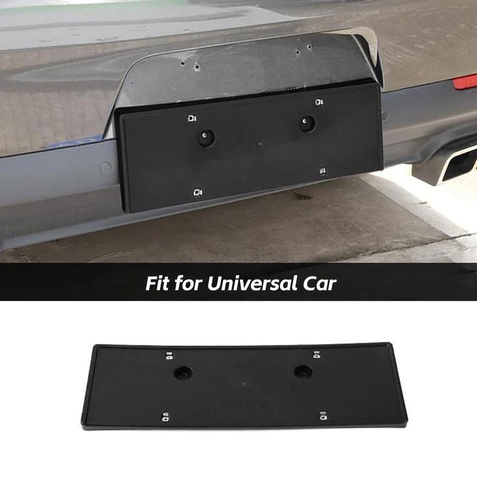 For Universal Car Rear License Plate Tag Holder Mount Bracket