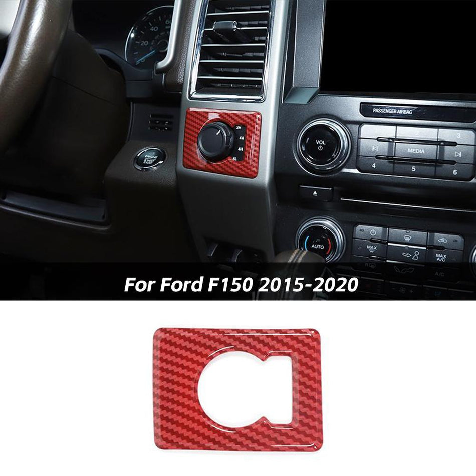 For Ford 2015-2020 F150 & 2017-2022 F250 F350 Four Wheel Drive Switch Knob Cover Trim