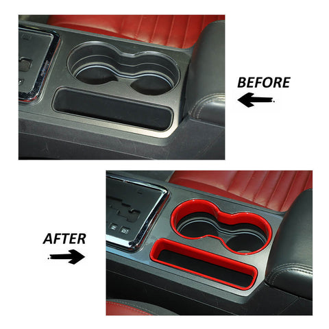 Gear Shift Cup Holder Trim Cover for Dodge Challenger 2009-2014 Accessories｜CheroCar