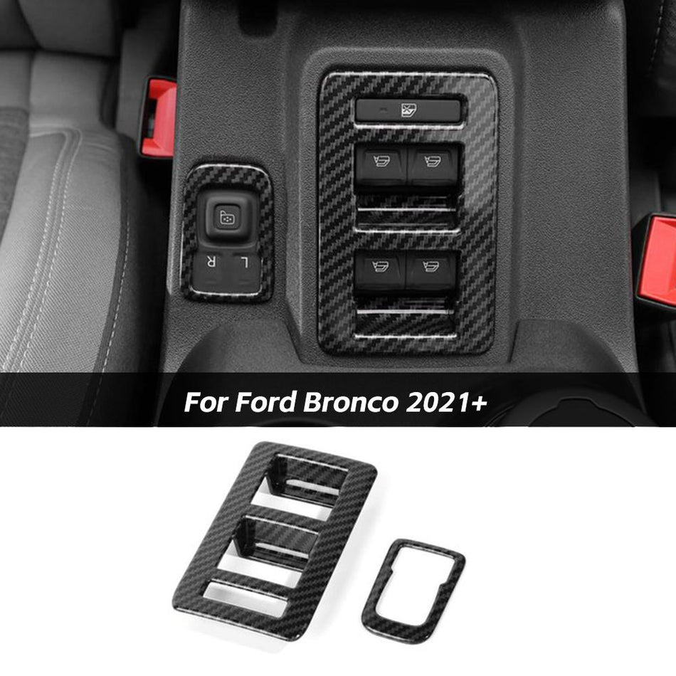 For 2021+ Ford Bronco Window Switch Trim Cover