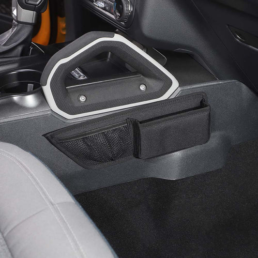 For 2009-2014 Ford F150 Raptor & 2021+ Bronco Gear Shift Storage Bag Organizer Tray