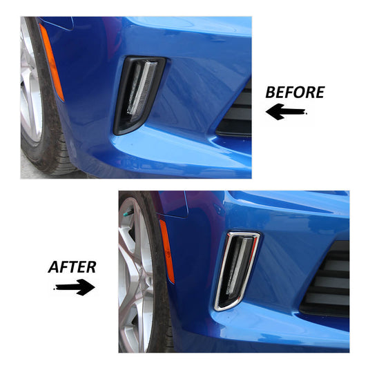 For 2017+ Chevrolet Camaro Daytime Running Light Decoration Ring Lamp Trim
