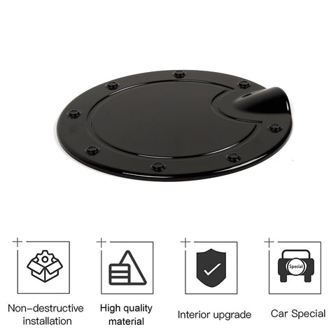 Fuel Tank Door Cover Gas Cap Trim for Dodge Ram 2010-2017｜CheroCar