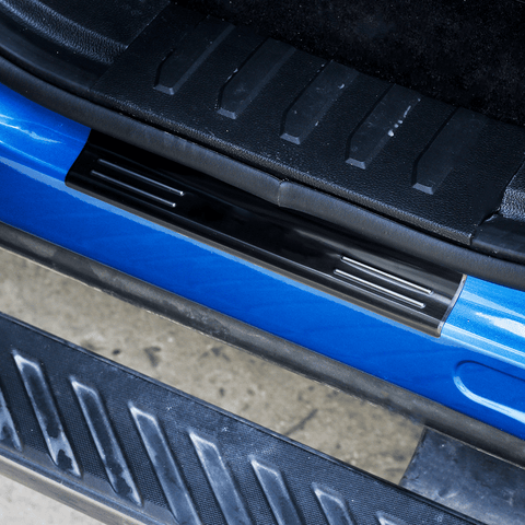 Outer Door Sill Cover Guard Scuff Plate Trim For Ford F150 2015+ Accessories | CheroCar