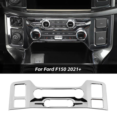 For 2021+ Ford F150 Air Conditioner Button Panel Trim Cover