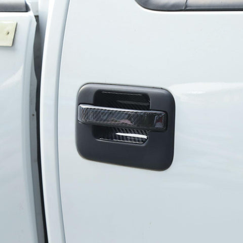 Exterior Door Handle Cover Trim Sticker Decor For Ford F150 Raptor 2009-2014 Accessories | CheroCar