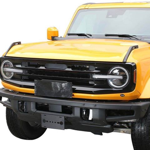 Aluminum Alloy Front License Plate Frame For 2021+ Ford Bronco Accessories | CheroCar