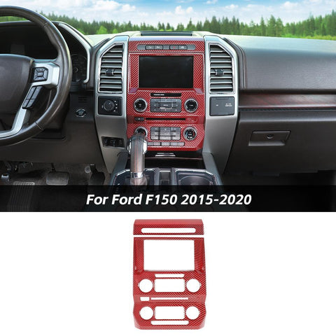 Central Control GPS Navigation Panel Trim Cover For Ford F150 2015-2020 Accessories | CheroCar