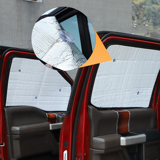 Windshield Sunshade Side Window Sun Shade Sunscreen Heat Insulation Sun Visor For Ford F150 2015-2020 4-Dr Accessories | CheroCar