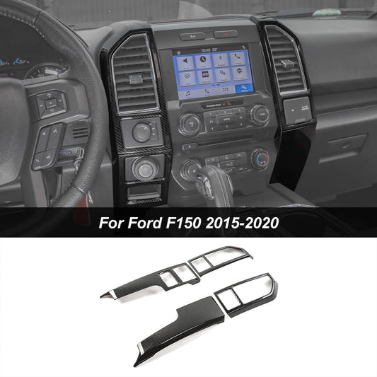 For 2015-2020 Ford F150 Console Center Dashboard Panel Cover Trim