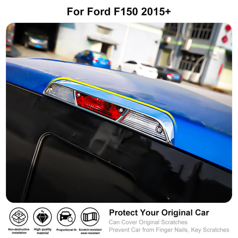 Third 3rd Brake Light Lamp Cover Overlay Trim For Ford F150 2015+｜CheroCar