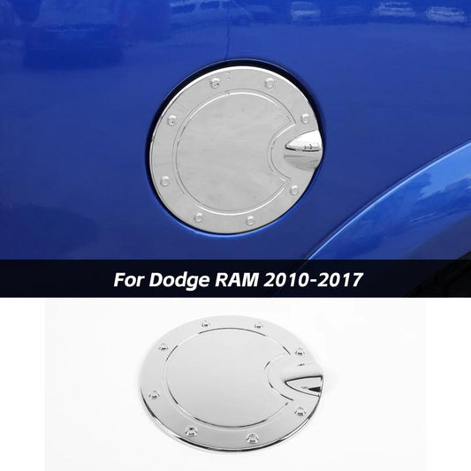 Fuel Tank Door Cover Gas Cap Trim for Dodge Ram 2010-2017 Chrome｜CheroCar