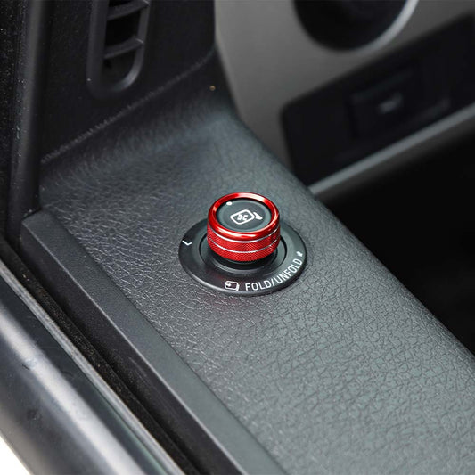 Reversing Mirror Adjustment Switch Knob Trim Ring For Ford Mustang 2009-2013 Accessories | CheroCar