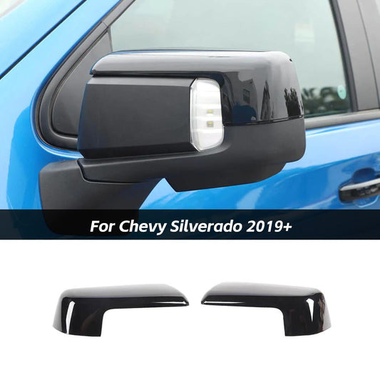 Exterior Rearview Mirror Cap Cover Trim For Chevy Silverado 1500 & GMC Sierra 1500 2019+｜CheroCar