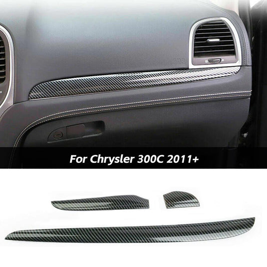 Central Control Dashboard Cover Trim Bezels for Chrysler 300/300C 2011+｜CheroCar