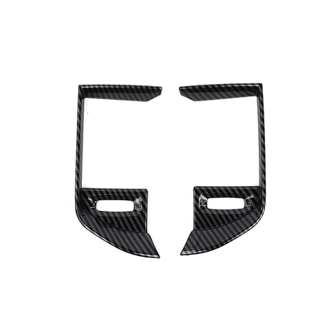 Carbon Fiber Rear Vent Cover Trim For Dodge Ram 2018+ Accessories | CheroCar