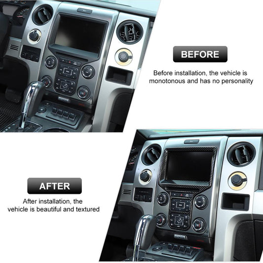 Dashboard Trim Center Console Cover Frame Accessories for Ford F150 2013-2014 Accessories｜CheroCar