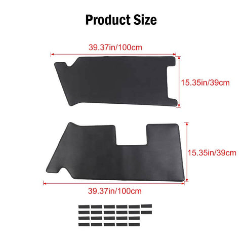 Rear Trunk Side Protective Pads Cover Trim For Ford Bronco 2021+ Accessories 2/4 Door | CheroCar