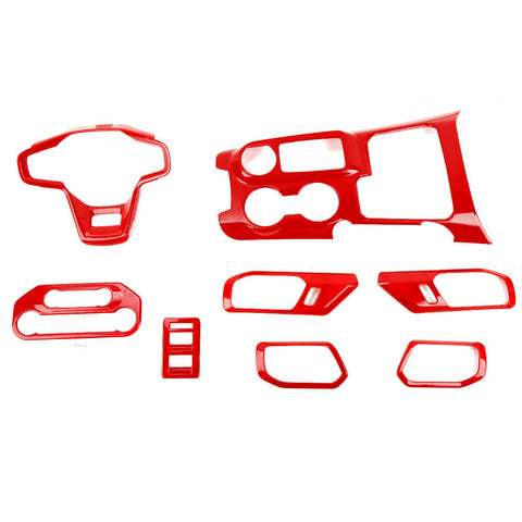 For 2021+ Ford Bronco 4 Door Interior Decoration Trim Kit 9PCS