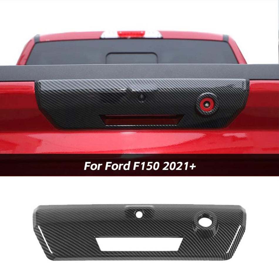 For 2021+ Ford F150 Chrome Rear Tailgate Door Handle Cover Trim