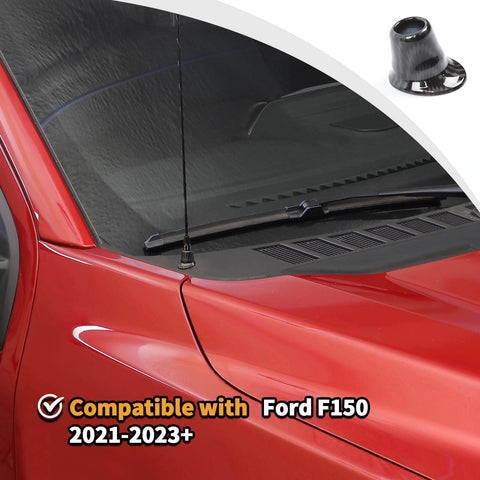 For 2021+ Ford F150 Look Antenna Base Moulding Decor Cover Trim Accessories | CheroCar