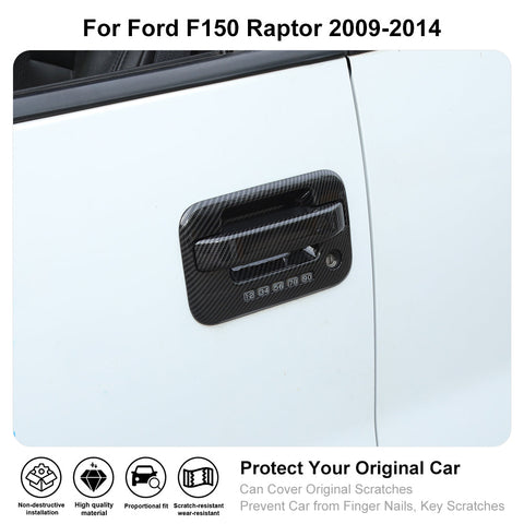 Exterior Door Handle Cover Trim Frame For Ford F-150 2009-2014｜CheroCar