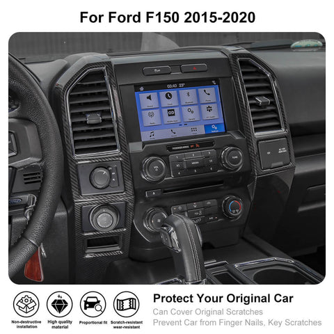 Console Center Dashboard Panel Cover Trim For Ford F150 2015-2020｜CheroCar