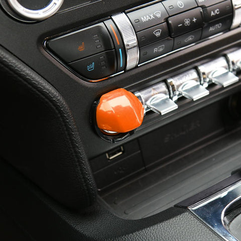 Engine Start Stop Button Switch Cover Trim For Ford Mustang 2015+ Accessories | CheroCar