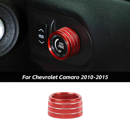 Head-Up Display Switch HUD Knob Ring Cover Trim Decor Accessories For Chevy Camaro 2010-2015 | CheroCar