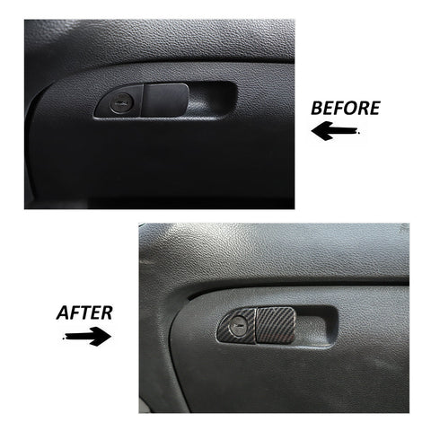 Passenger Storage Grab Handle Button Trim for Dodge Challenger 2015+ & Charger 2010+ & Chrysler 300C 2011+｜CheroCar